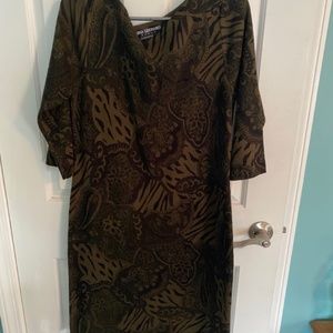 Brown Sweater Dress, Size M
